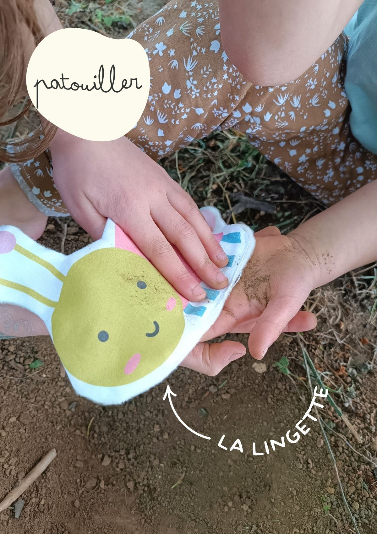 LES LINGETTES FRIMOUSSES - Collection PRINTEMPS - Kit couture enfant