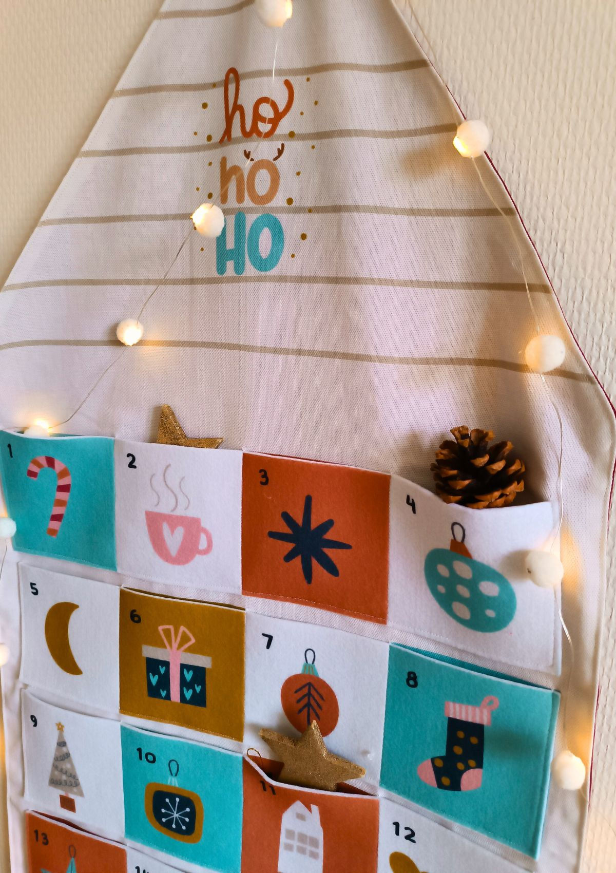 LE CALENDRIER DE L'AVENT - Kit couture enfant