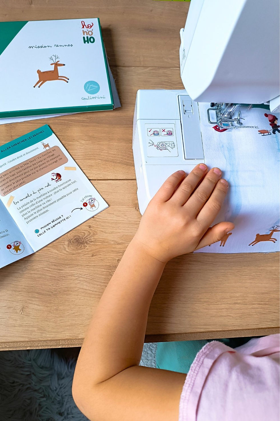 Miniature : 🦌MISSION RENNES- Kit couture enfant - Apprendre les bases