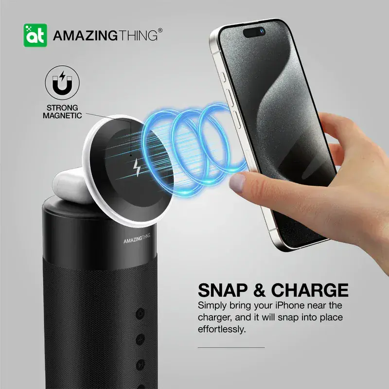 Thumbnail: AMAZINGthing Explorer Pro Mag 4合1 藍牙音響無線充