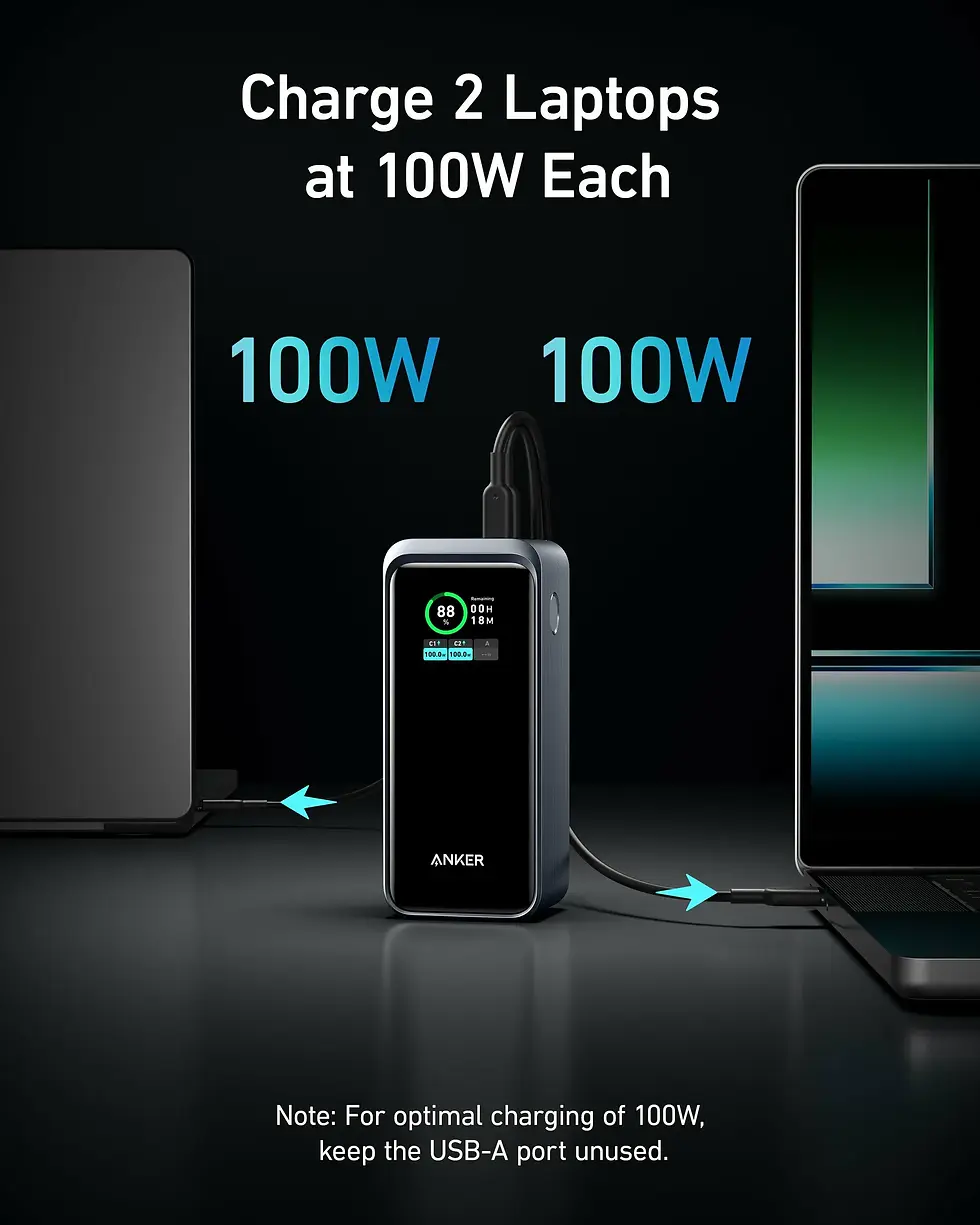 Thumbnail: Anker Prime 20000mAh Power Bank (200W)
