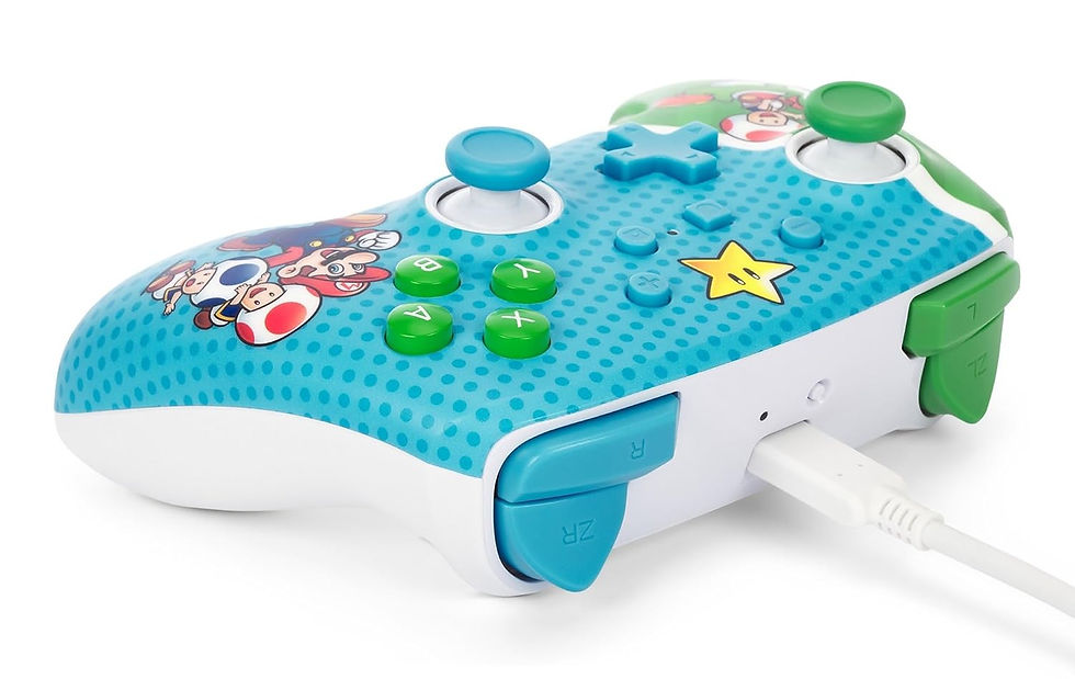 Thumbnail: PowerA Enhanced Wireless Controller for Nintendo Switch Super Star Friends