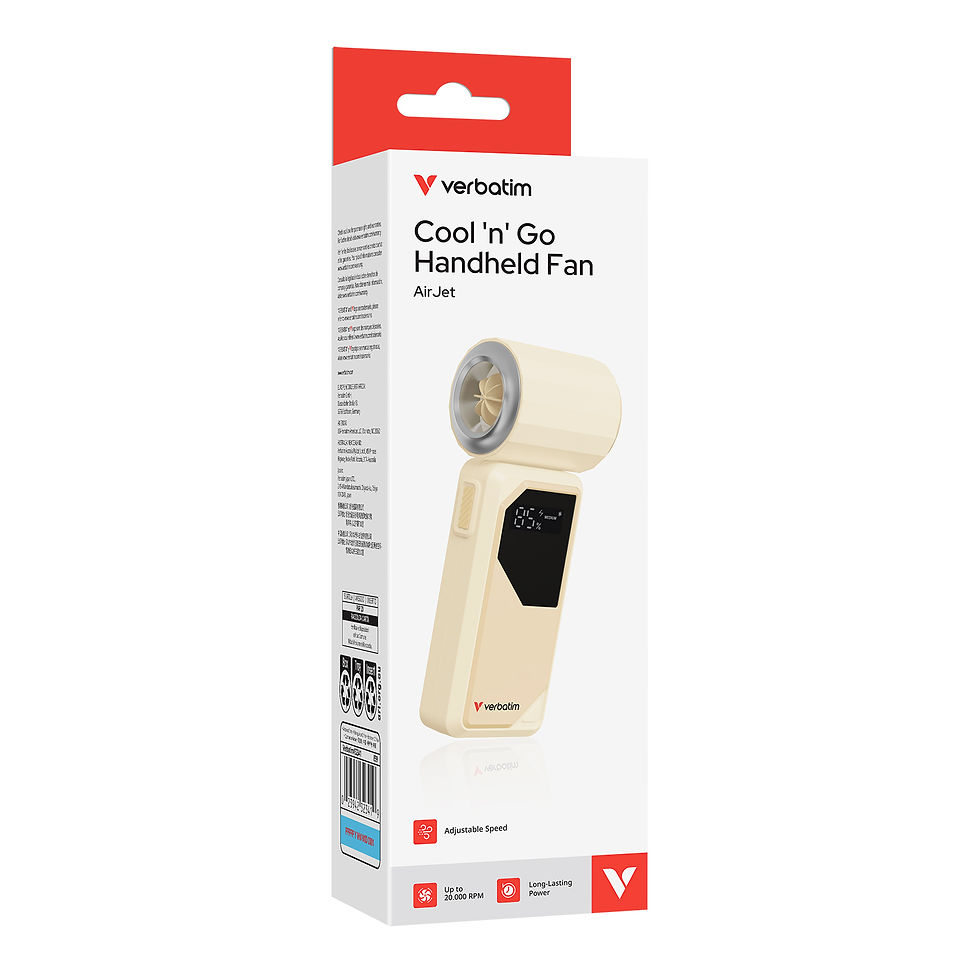 Thumbnail: Verbatim Cool 'n' Go AirJet Handheld Fan 手提風扇【原裝行貨】32340 32341