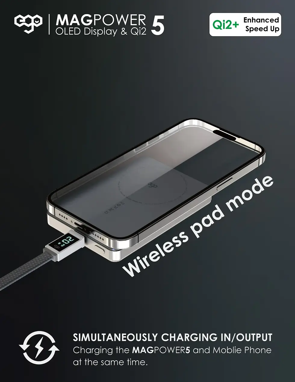Thumbnail: EGO MAGPOWER Gen.5 10000mAh magsafe 移動電源
