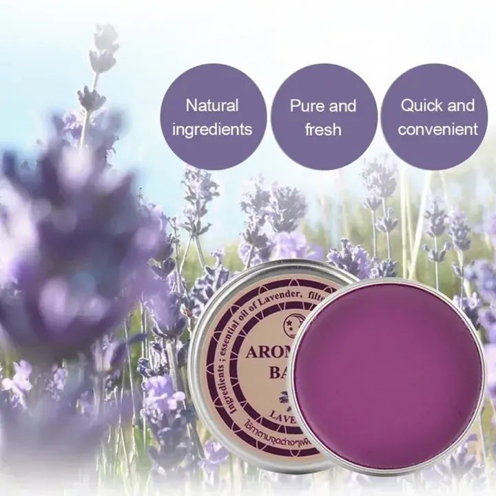 Thumbnail: 泰國🇹🇭 Aromatic Balm 薰衣草香薰助眠膏 13g