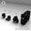 Thumbnail: EGO 150W Mighty GaN 4USB Travel Charger 可換各國插頭 多用途充電器 A1904 香港行貨