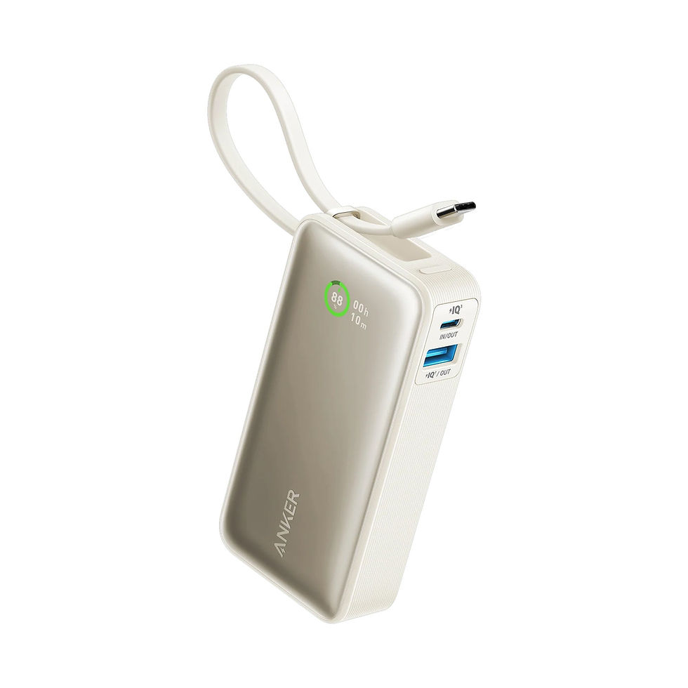 Thumbnail: Anker Nano Power Bank (30W, Built-In USB-C Cable) 10000mAh 30W PD 行動電源 A1259