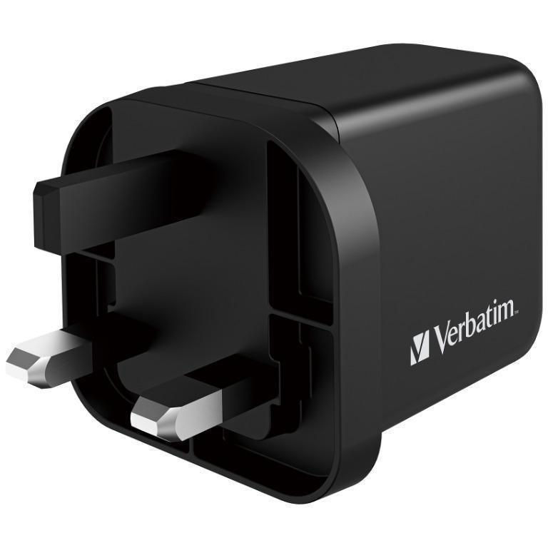 Thumbnail: Verbatim 3 Port 65W PD 3.0 & QC 3.0 GaN 充電器 66716