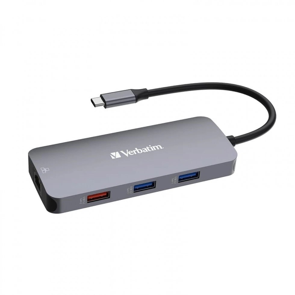 Thumbnail: Verbatim USB-C Pro 9合1擴展器 (CMH-09) #32152