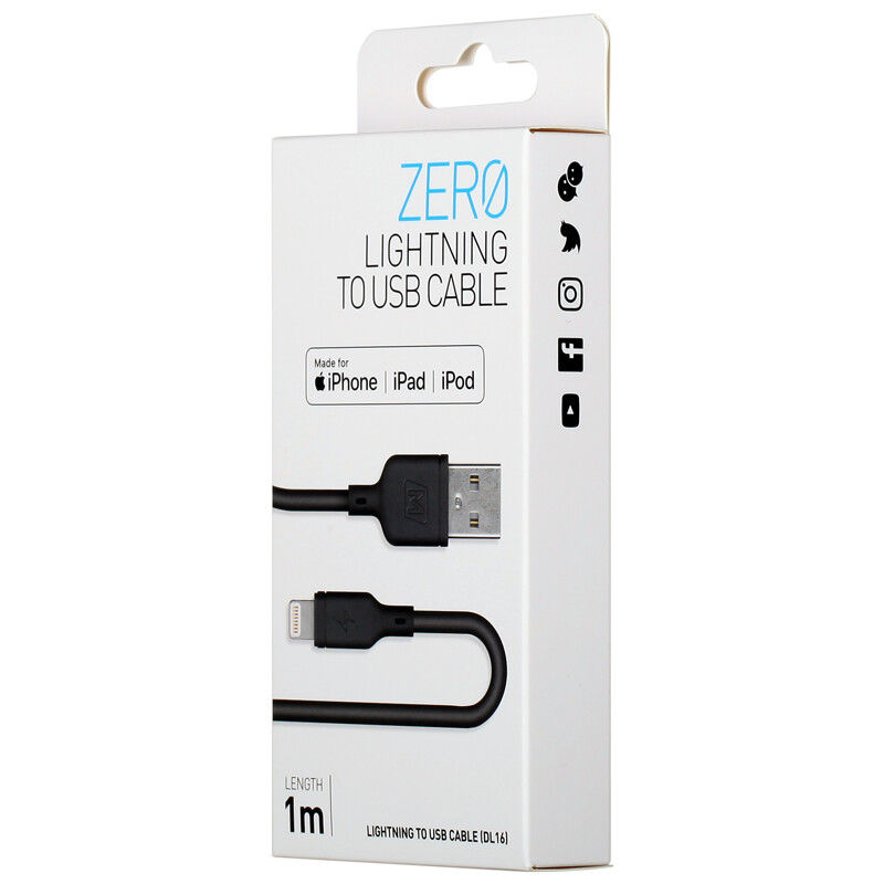 Thumbnail: Momax Zero Lightning to USB-A 1m Mfi認證 連接線 #DL16