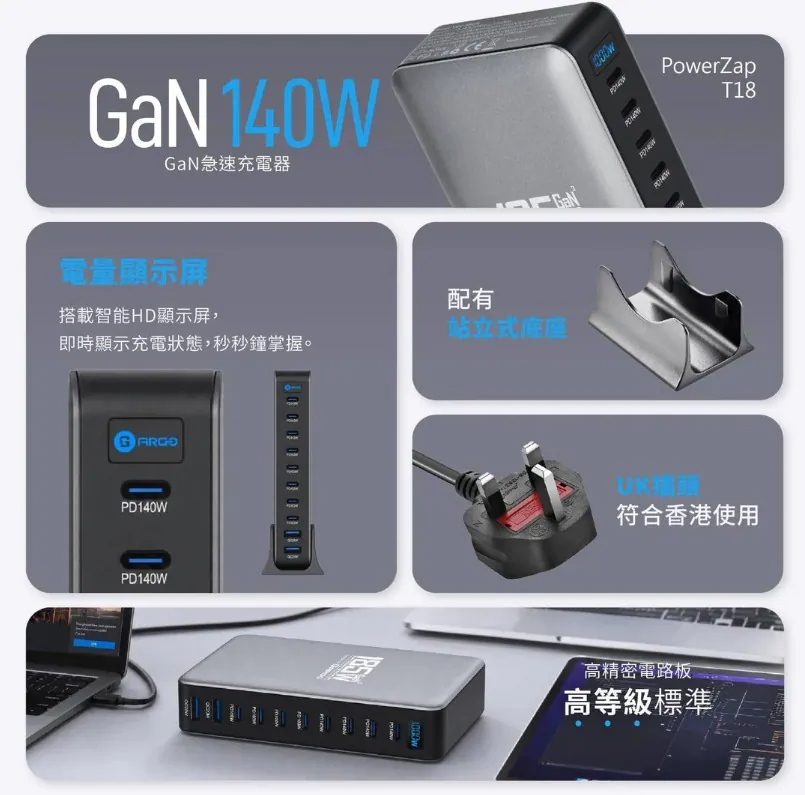 Thumbnail: ARGO PowerZap T18 充電器