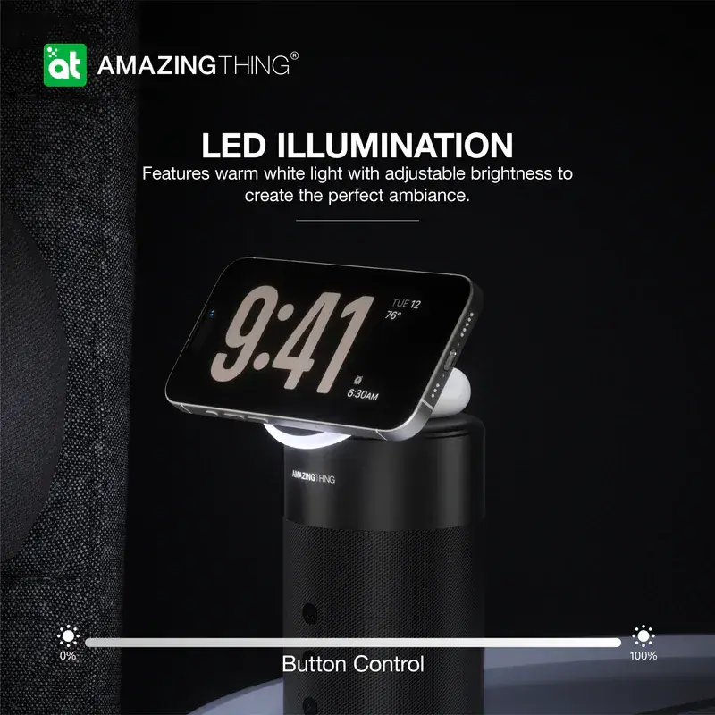 Thumbnail: AMAZINGthing Explorer Pro Mag 4合1 藍牙音響無線充