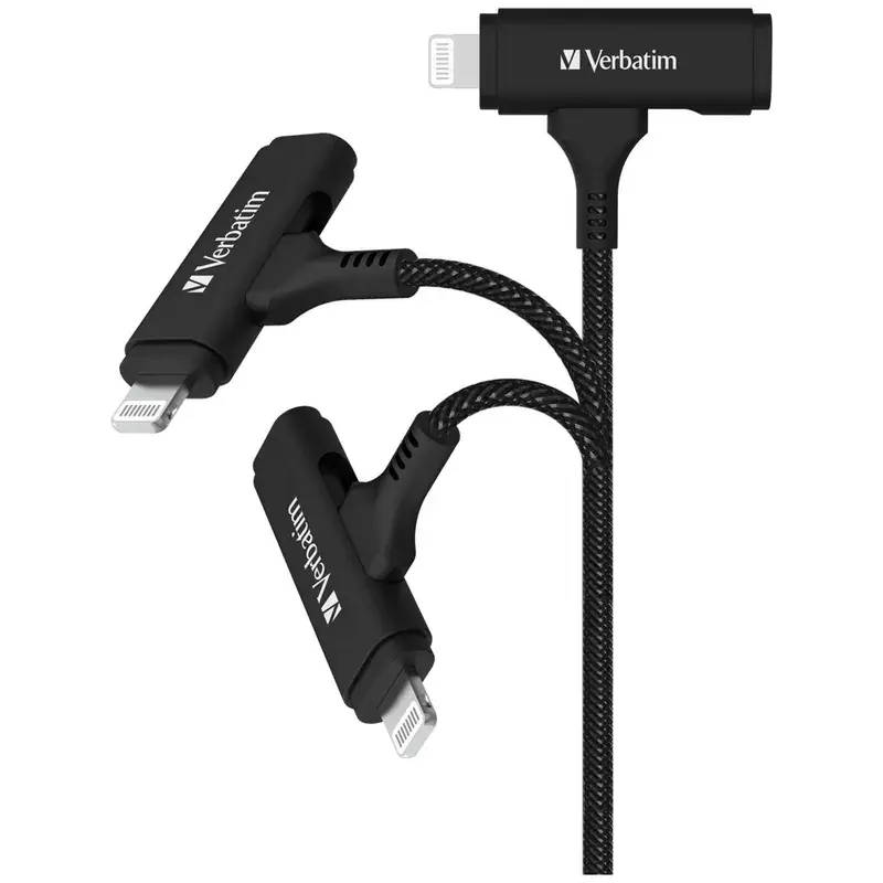 Thumbnail: Verbatim USB-C & Lightning 2-in-1 Cable 2合1充電傳輸線 120cm 66974