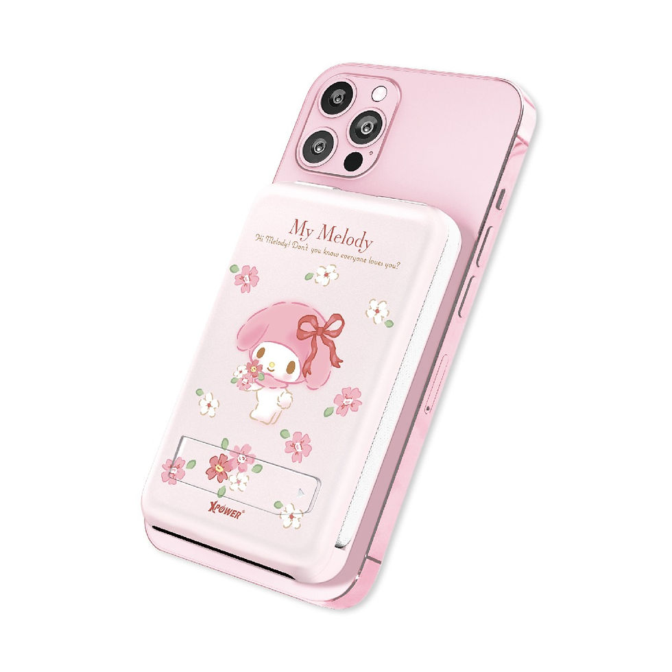 Thumbnail: XPower x Sanrio My Melody M10C+ 6合1 10000mAh多功能迷你 20W PD3.0+ 磁吸無線快充移動電源