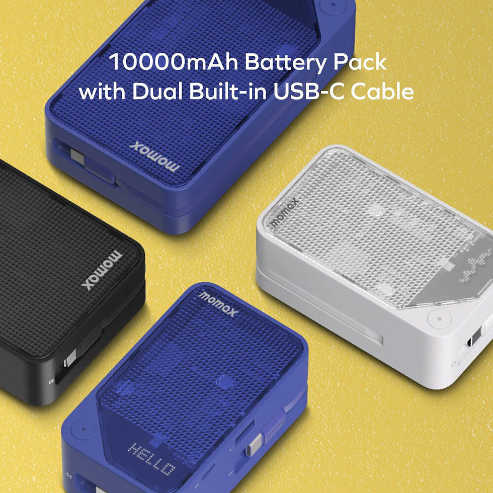 Thumbnail: MOMAX 1-Power X⁺ 10000mAh Battery Pack with USB-C Cables