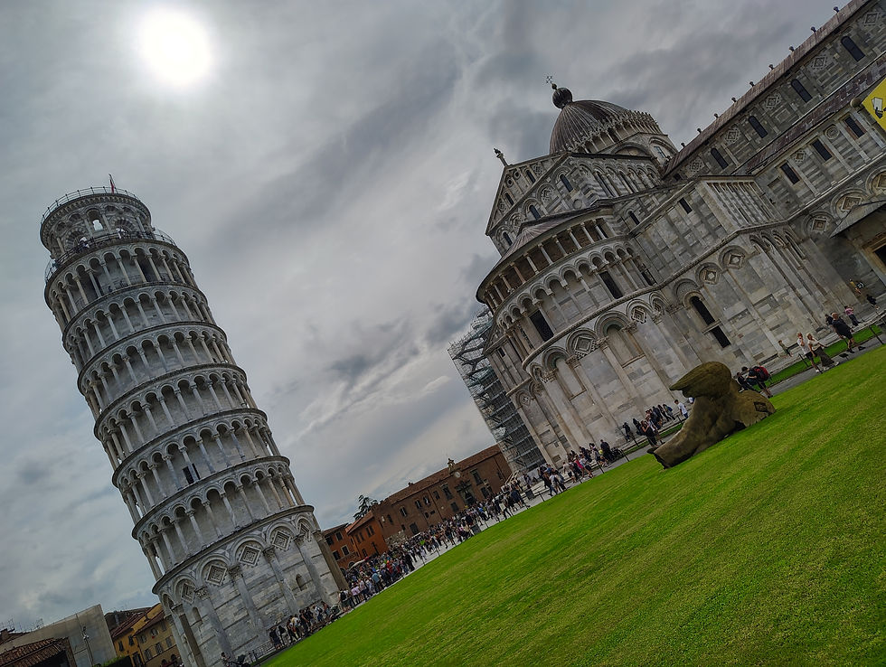 The Leaning Tower of Pisa and Cathedral
