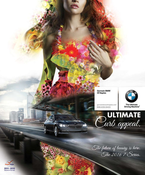 Poster for PMG. BMW ad.