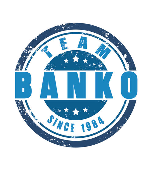 Banko Overhead Doors installer t-shirt design.
