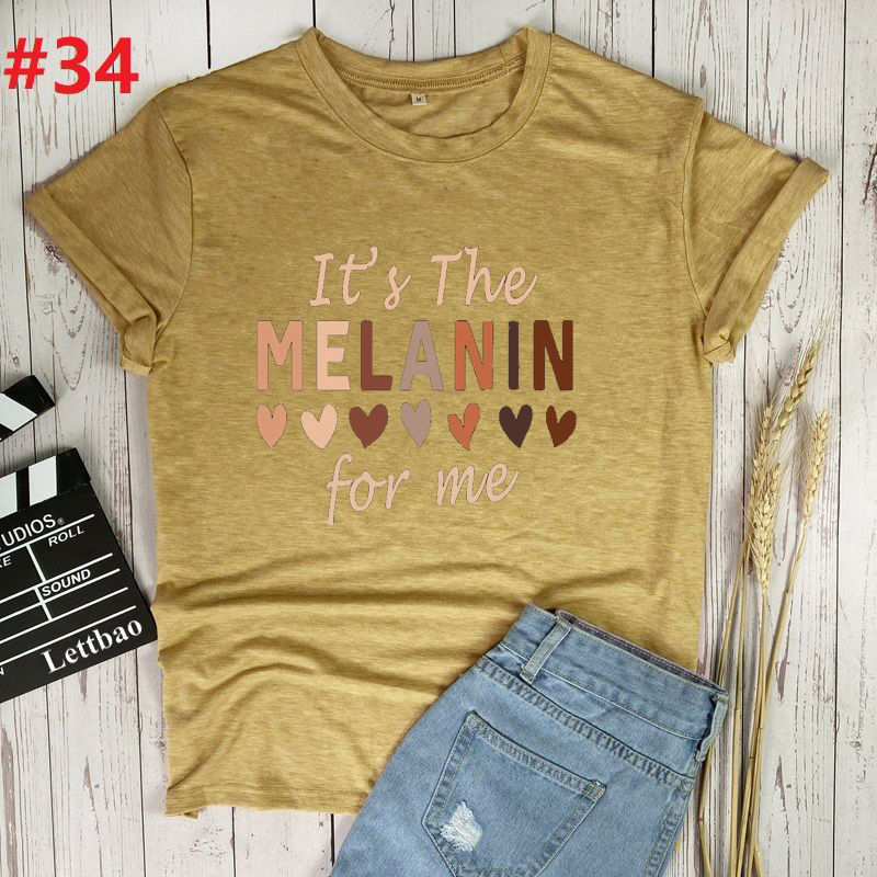 Thumbnail: It's Melanin for Me Graphic Tee Print