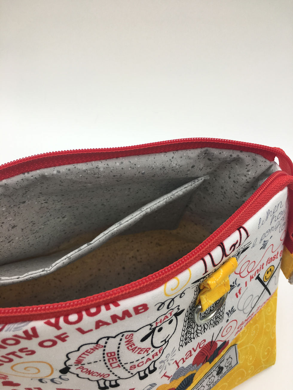 Thumbnail: betwixt bag: "yellow knit wit"