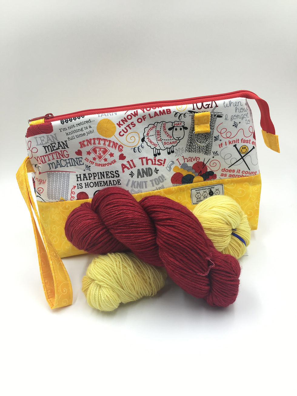 Thumbnail: betwixt bag: "yellow knit wit"