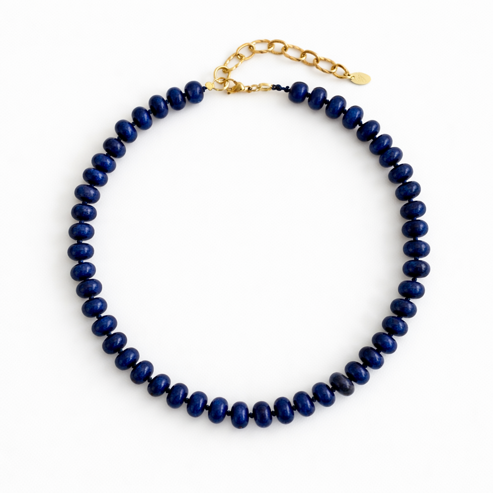 Thumbnail: Refined Stone Bead Necklace – Timeless Everyday Accent