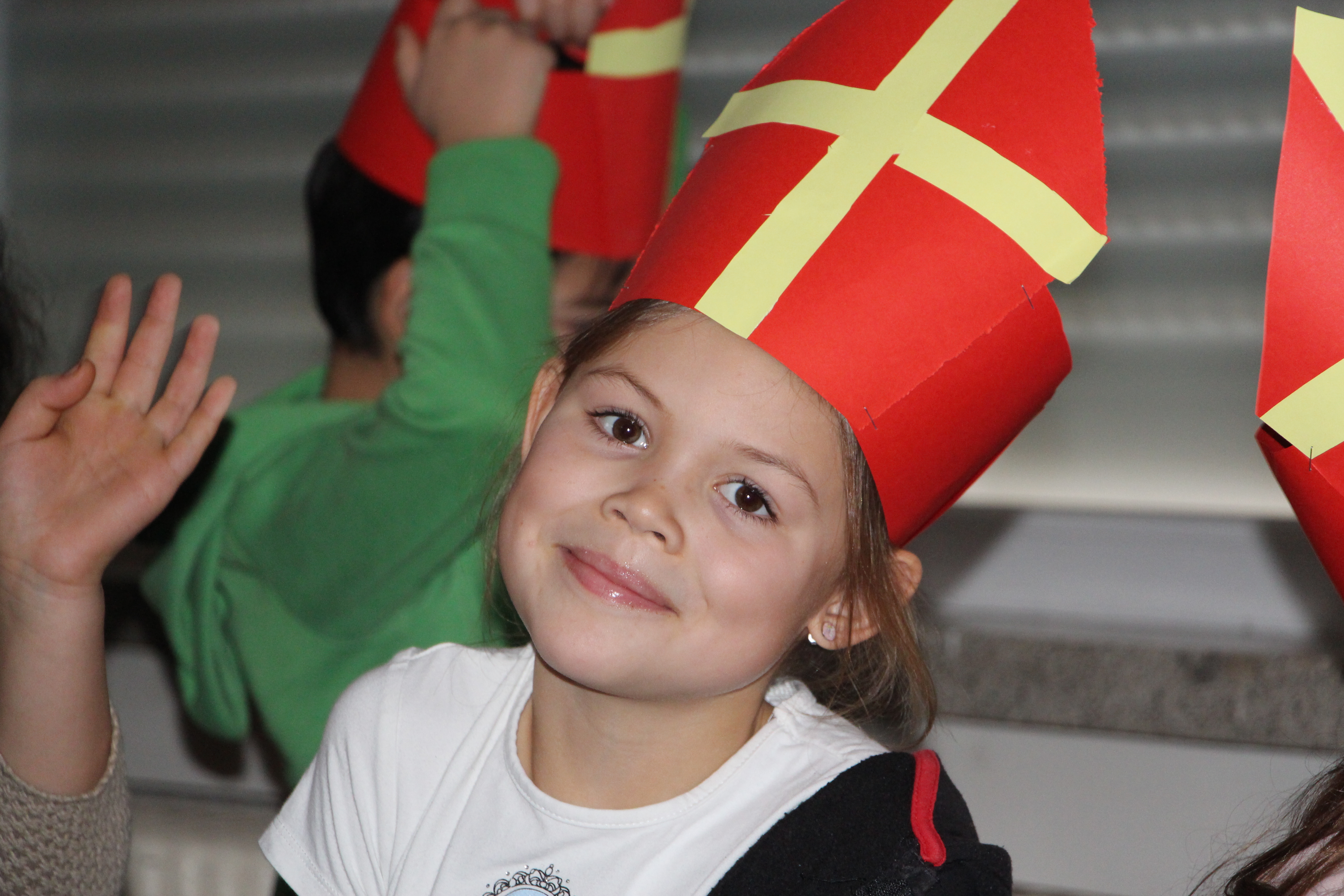 Sinterklaas op bezoek !