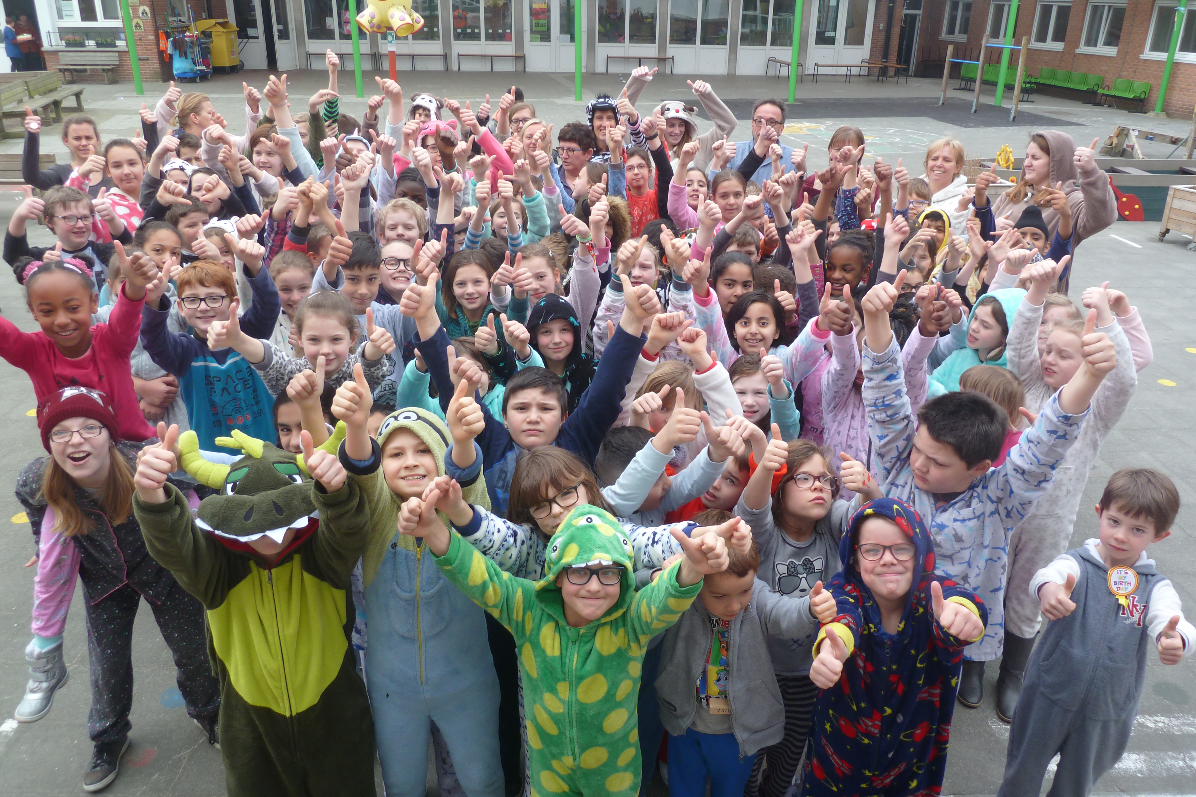 Pyjamadag voor Bednet
