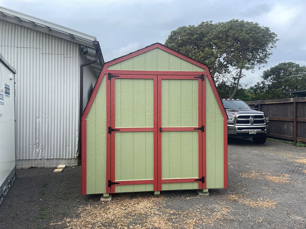 Thumbnail: 8x12 Gambrel (barn style)