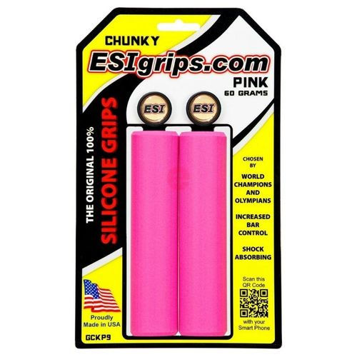 תמונה ממוזערת: ידיות כידון (גריפ) ESI CHUNKY במגוון צבעים