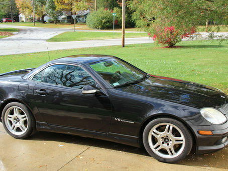 AMG Braun with Savile Row Looks: 2004 SLK32 Designo