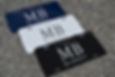 Thumbnail: The MB Market Plate (Navy, White, and Black)