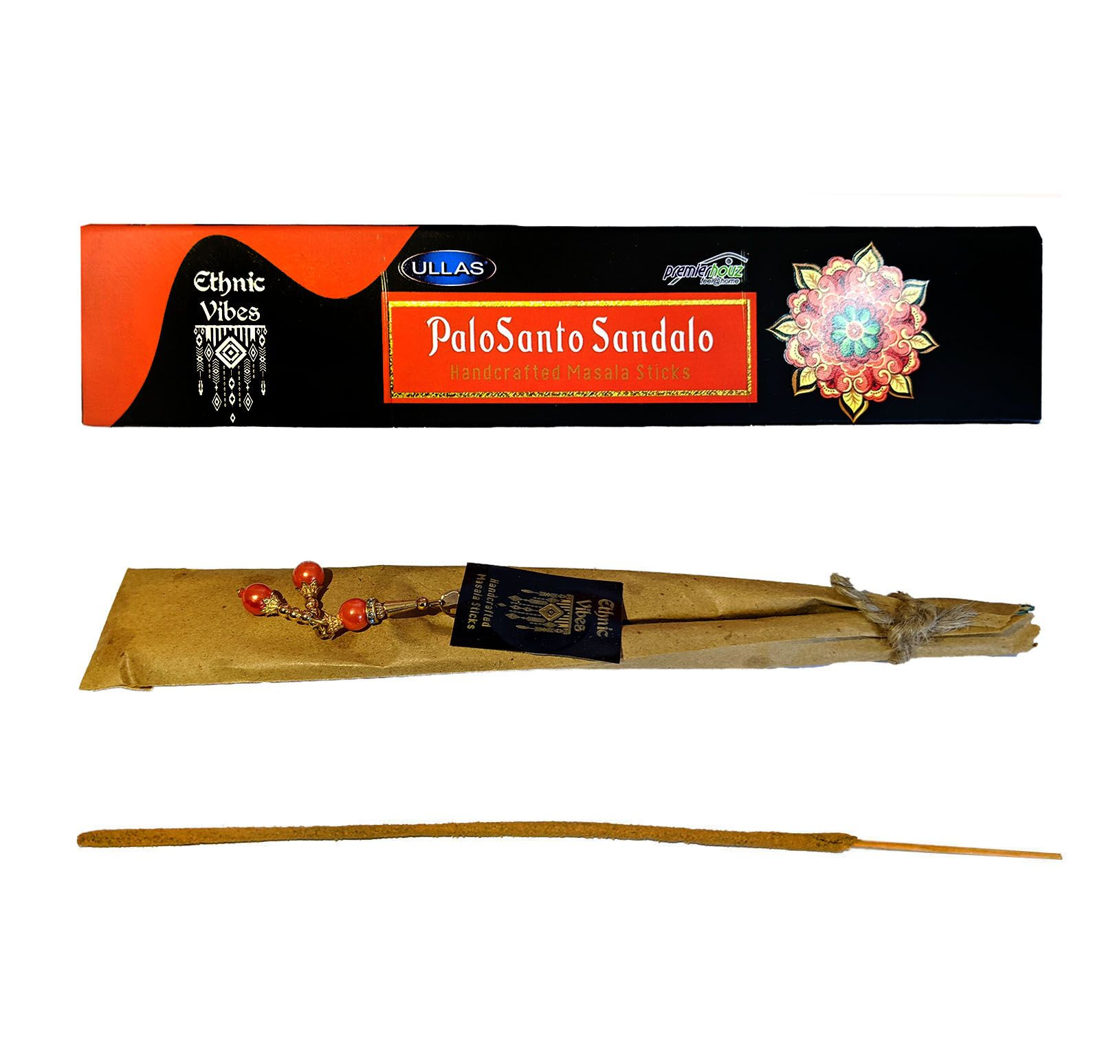 Incienso Ullas de Palo Santo + Sandalo (Linea Ethnic Vibe)