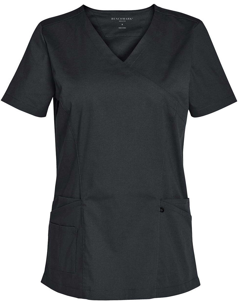 Thumbnail: Ladies' Crossover V-Neck Scrubs Top M7640