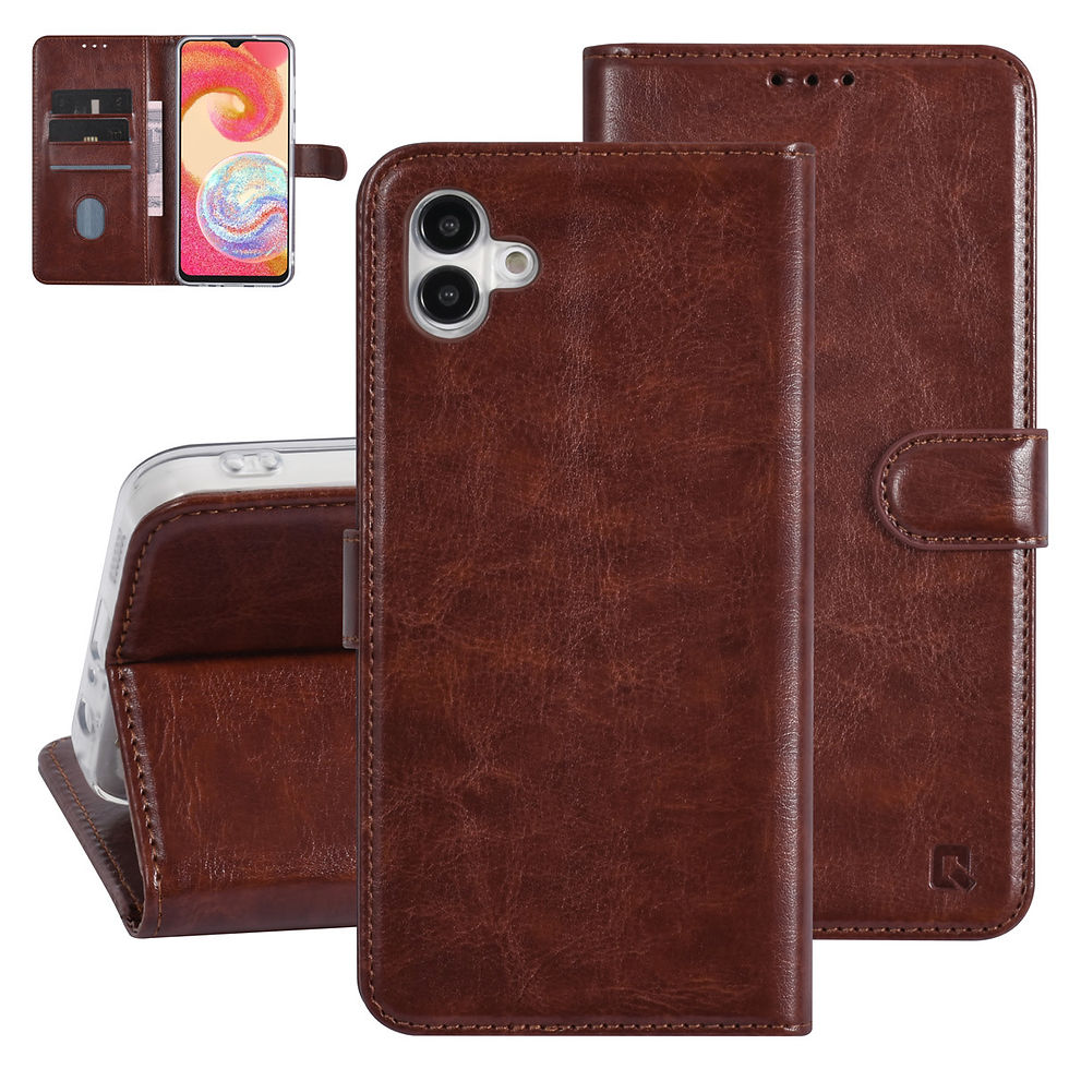 Uniq Samsung A04e Cover Rot/braun