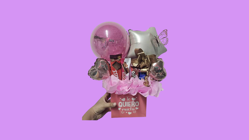 Ramo de globos foil