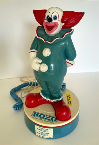 BOZO The World's Most Famous Clown Telephone | Art for AID Site