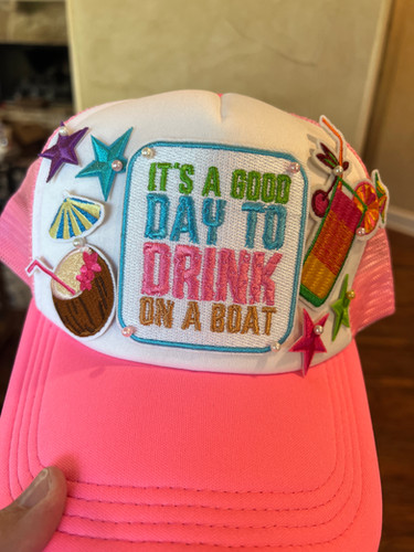 The Navy Drink On The Beach Trucker Hat main image 1