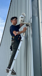 鐵皮工廠內部高清監視器