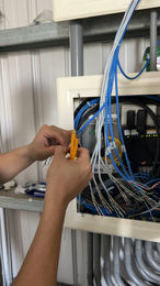 鐵皮工廠監控系統佈線