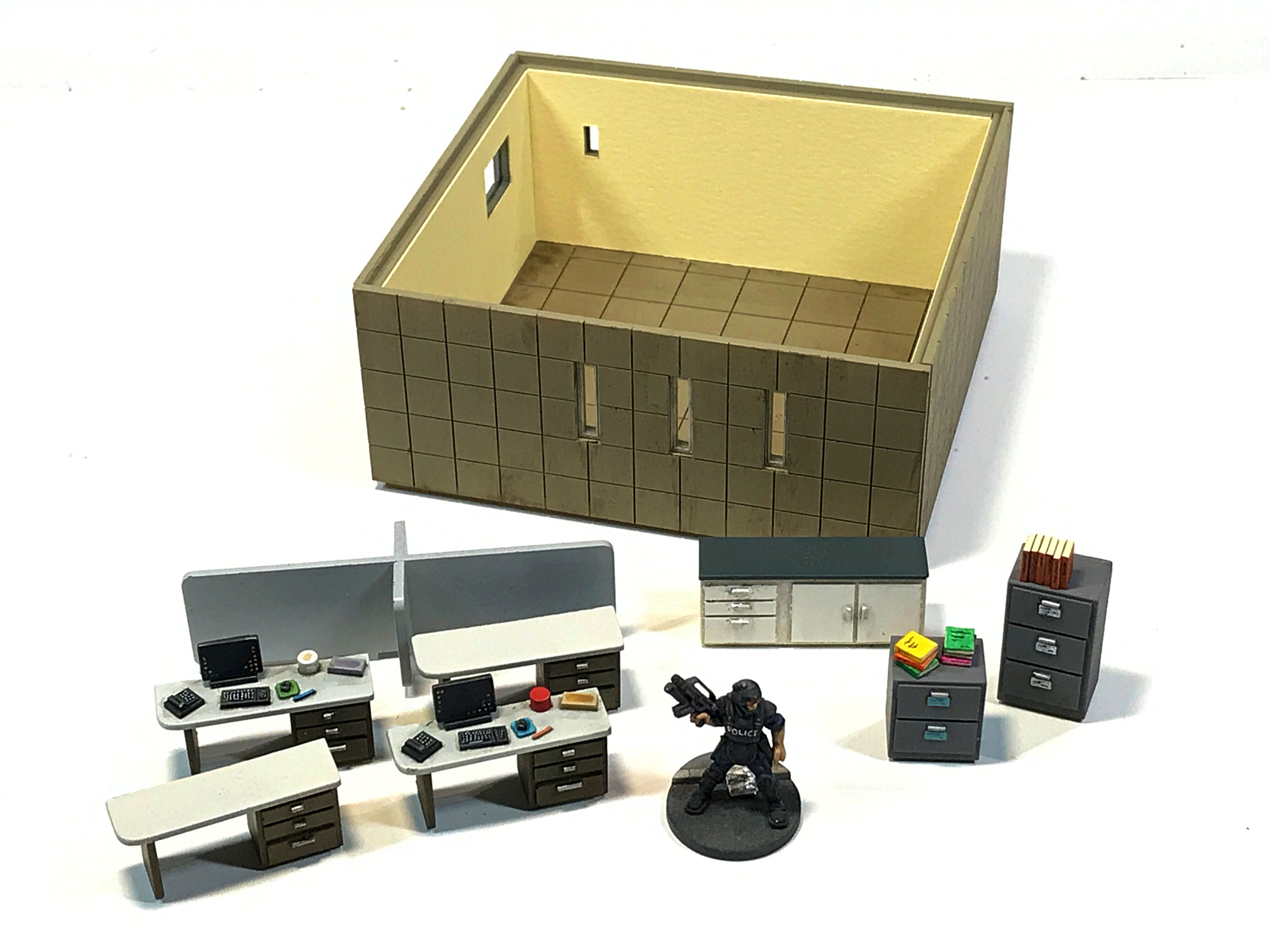 UFB01a /Precinct building upper floor