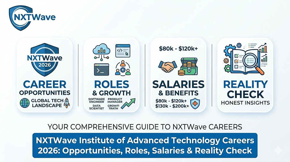 NXTWave guide highlights career opportunities, roles, growth, salaries, and reality check insights for tech jobs in 2026.