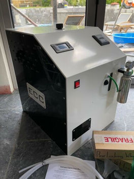 Large engine carbon cleaning Mchaine