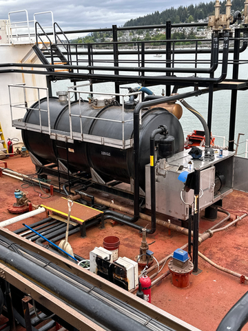 Sturdy Marine Welding - Vac Tank Modification