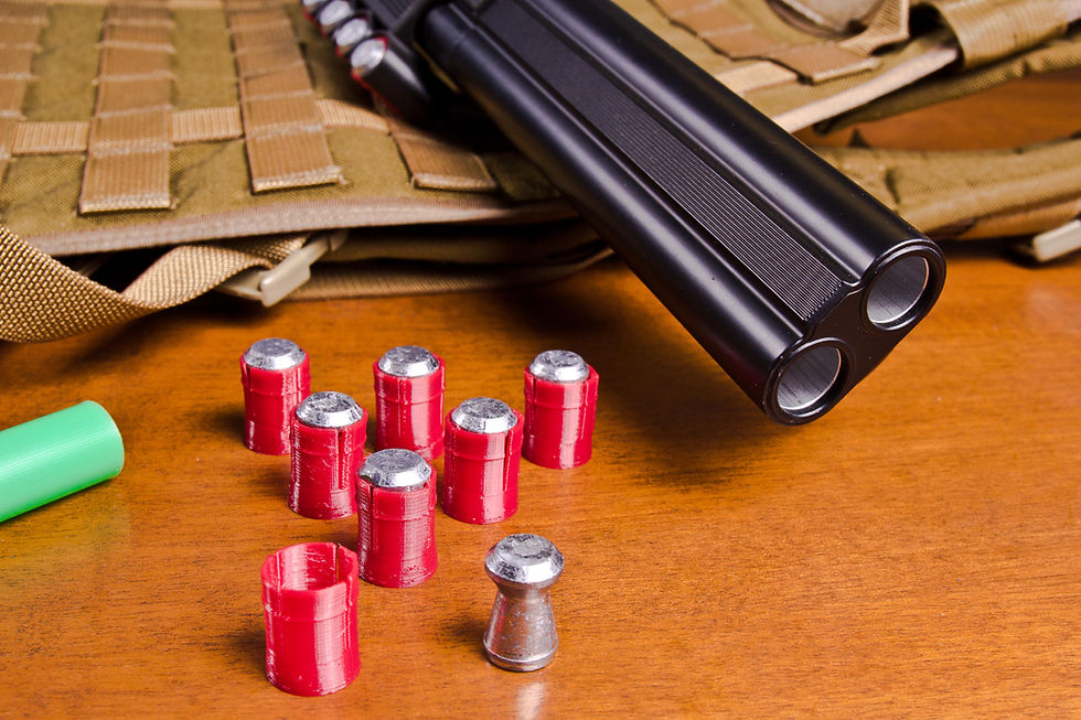 Miniatura: Super heavy Diabolo slug - 24gr lead for HDS 68 T4E Umarex .68 cal