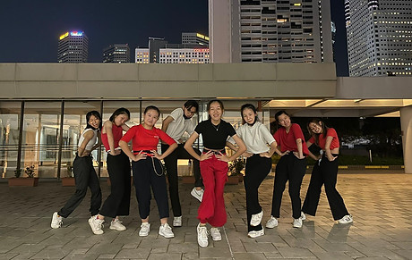 * This picture was taken before during Phase 2 when gatherings of 8 per group was allowed