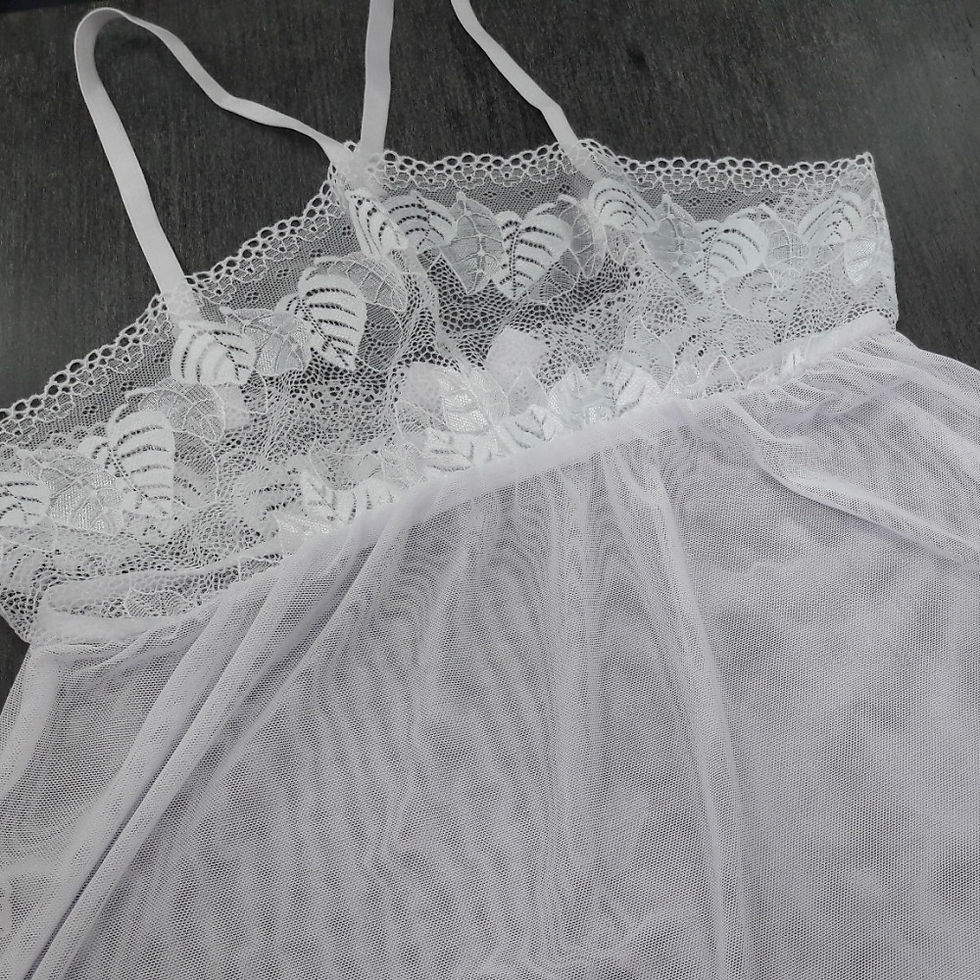 Miniatura: Camisola em Renda Transparente - Lyli