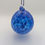 Thumbnail: Cobalt Blues Spotty Handmade Glass Bauble - Blown Glass