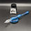 Thumbnail: Ghostly Sparkle Calligraphy Pen #2,  Handmade Glass Dip Pen