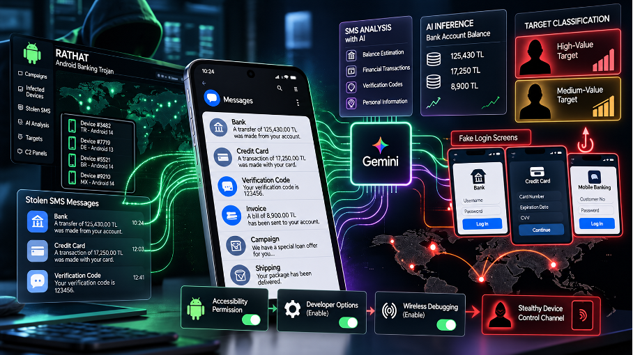 RatHat Android banking trojan uses AI to estimate bank balances and pick victims